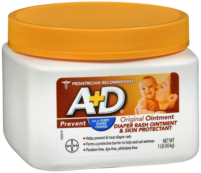 A+D Original Ointment 16 oz By Bayer Corp/Consumer Health USA 