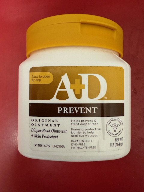 A+D Prevent Original Diaper Rash Ointment 16 oz By Bayer 