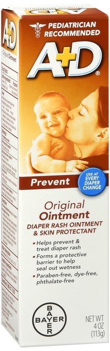 A+D Original Ointment 4 oz By Bayer Corp/Consumer Health USA 