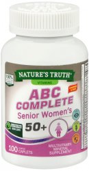 ABC Complete Senior Women's Multivitamin Caplet 100 By Rudolph Investment Group 