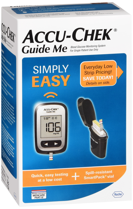 Pack of 12-Accu-Chek Guide Me Care Kit 1 By Diabetes Care USA