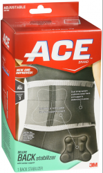 ACE Deluxe Back StabilizerW/Pad 1 By ACE 3M USA 