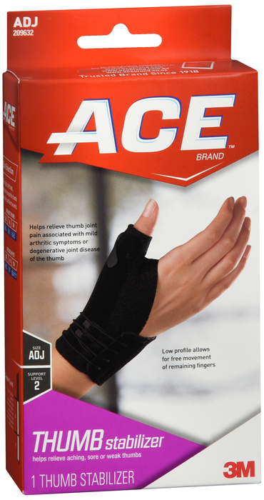ACE Thumb Stabilizer Deluxe Adjustable By ACE 3M USA 
