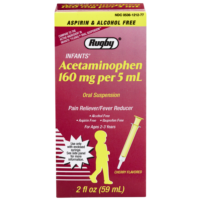 Acetaminophen Suspension 2 oz By Major Pharma/Rugby USA 