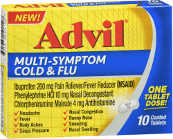 Advil M/S Tab 10 By Glaxo Smith Kline Consumer Hc USA 