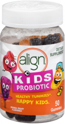 Align Kids Probiotics Gummie Fruit Gummy 50 By Procter & Gamble Dist Co USA 