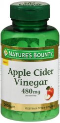 Apple Cider Vinegar 480 mg Tab 480 mg 200 By Nature's Bounty USA 