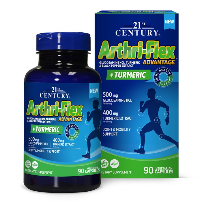 Arthriflex+ Turmeric Capsule 90 By 21st Century USA 