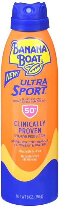 Banana Boat Sprt Ultramist SPF 50 Spray 6 oz By Edgewell Personal Care USA 