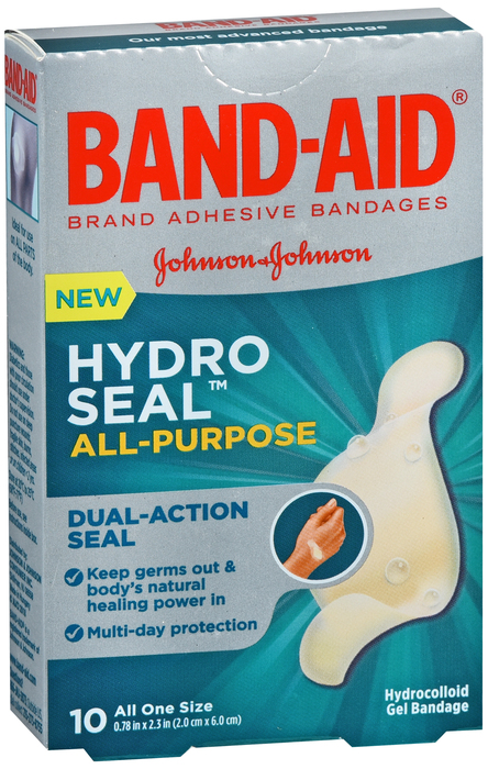Band Aid Hydro Seal All Purpose  Bandage 10 By J&J Consumer USA 