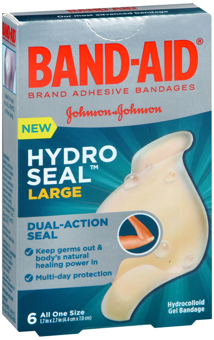 Band Aid Hydro Seal Bdg Large 6Ct Bandage 6 By J&J Consumer USA 