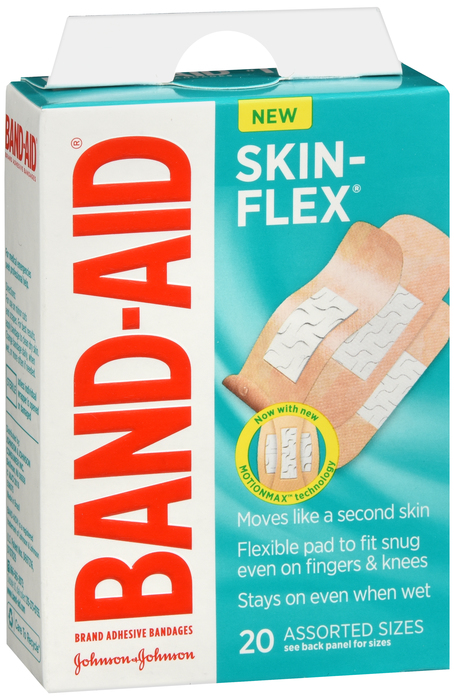 Bandaid Skin Flex Bdg Assort Sizes Bandage 20 By J&J Consumer USA 