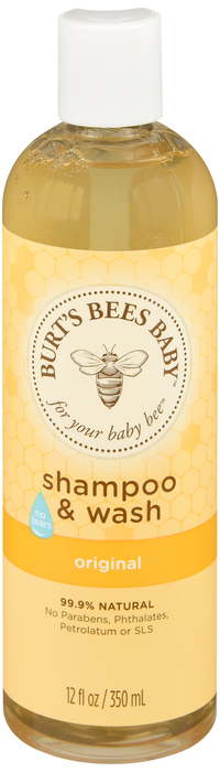 Case of 24-Burt's Bees Baby Shampoo & Wash Original Liquid 24 oz By Clorox USA 