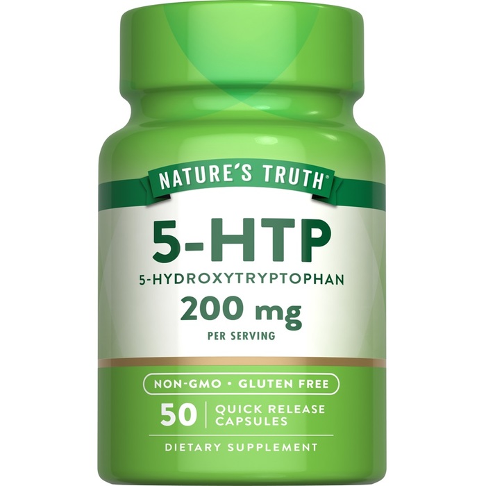 Case of 24-5 HTP 100 mg Cap 50Ct Natures Truth Capsule 100 mg 50 By 