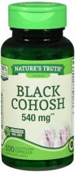 Case of 24-Black Cohosh Capsule 540 mg N/T 100 By Rudolph Investment Group Trust