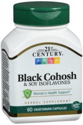 Case of 24-Black Cohosh Capsule 60 By 21st Century USA 