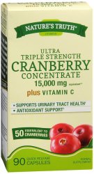 Case of 24-Cranberry 15000 mg Capsule 15M mg N/T 90 By Rudolph Investment Group 