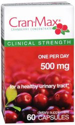 Case of 24-Cran-Max 500 mg Capsule 500 mg 60 By International Vitamin Corporat U