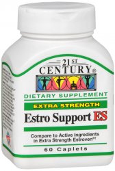 Case of 24-Estro Support ES Tab 60Ct 21St Tab 60 By 21st Century USA 