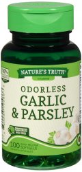 Case of 24-Garlic & Parsley Odorls Sgc Soft Gel 100 By Rudolph Investment Group 