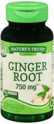 Case of 24-Ginger Root 550 mg Capsule 550 mg N/T 100 By Rudolph Investment Group