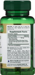 Case of 24-Ginkgo Biloba 120 mg Capsule 100 By Nature's Bounty USA 