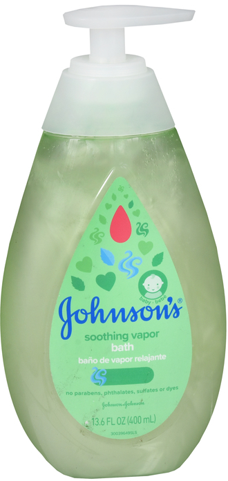 Johnsons Soothing Vapor Bath Wash 13.6 oz By J&J Consumer USA 