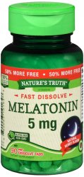 Case of 24-Melatonin 5 mg Disl Tab 90 By Rudolph Investment Group Trust USA 