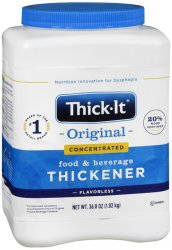 Case of 6-Thick-It Concentrated Thickener 36oz Powder 36 oz By Kent Precision Fo