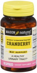 Case of 72-Cranberry 900 mg Capsules 60Ct Capsule 900 mg 60 By Mason Distributor