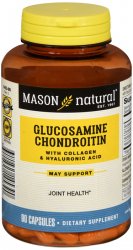 Case of 72-Glucosamine Chondroitin 750-600 mg Capsule 750-600 mg 90 By Mason Dis
