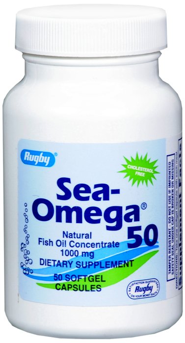Case of 72-Sea-Omega 50 Capsule Watson Capsule 50 By Major Pharma/Rugby USA 