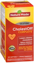 Cholestoff Complete Soft Gel 120 By Pharmavite Pharm Corp USA 