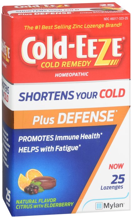 Cold-Eeze + Defense Cit Elderberry Lozenge 25 By Emerson Healthcare USA 