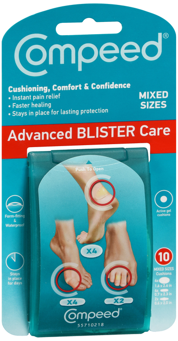 Compeed Blister Care Mixed Sizes Bandage 10 By Perrigo Healthcare USA 