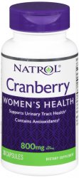Cranberry Capsule 800 mg 30 By Natrol USA 