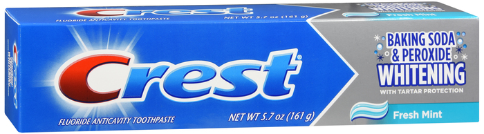 Crest Bakng Soda & Peroxide Fresh MInt Tooth Paste 5.7oz By P&G
