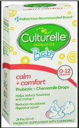 Culturelle Baby Calm+Comfort Drops  0.29 oz By I-Health (Culturelle) USA 