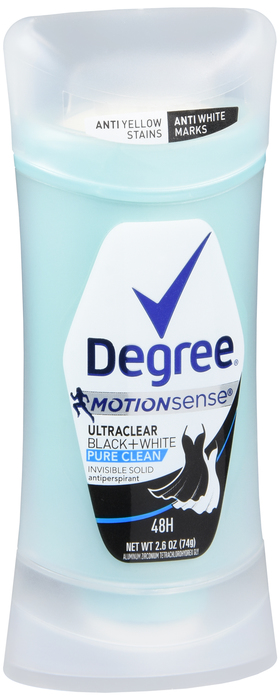 Degree Women Black & Clear White Pure Clean Deodorant 2.6 oz By Unilever Hpc-USA 