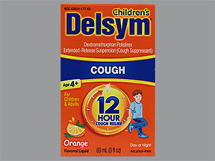 Delsym Child 12HR Cough Orange Liquid 3 oz By RB Health  USA 