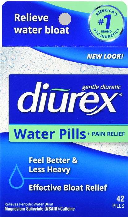 Diurex Water Pills W/Caffeine Tab 42 By Alva-Amco Pharmacol Cos USA 