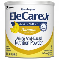 Elecare JR Nutrition Pwd Banana Powder 6X400 gm By Abbott Nutrition USA 