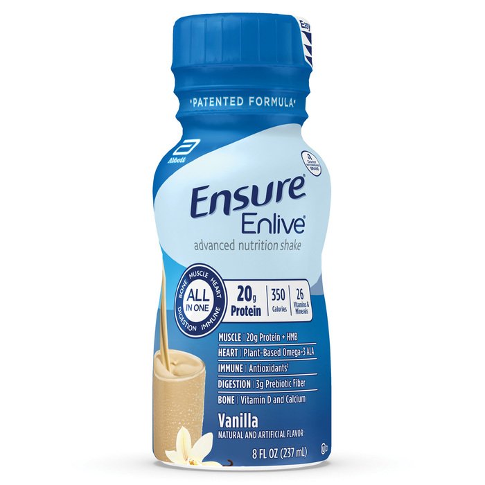 Ensure Enlive Vanilla Liquid 24X8 oz By Abbott Nutrition USA 