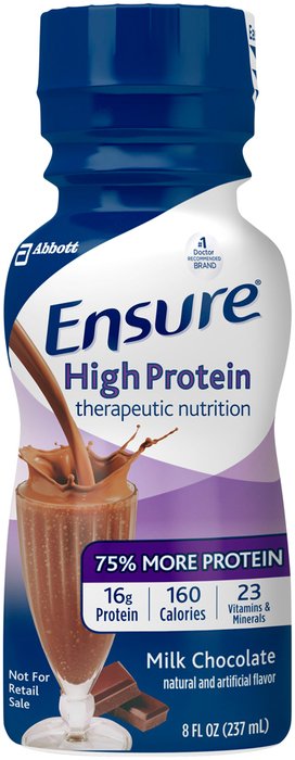 Ensure High Protein Muscl Health Chocolate Liquid 24X8 oz By Abbott Nutrition US