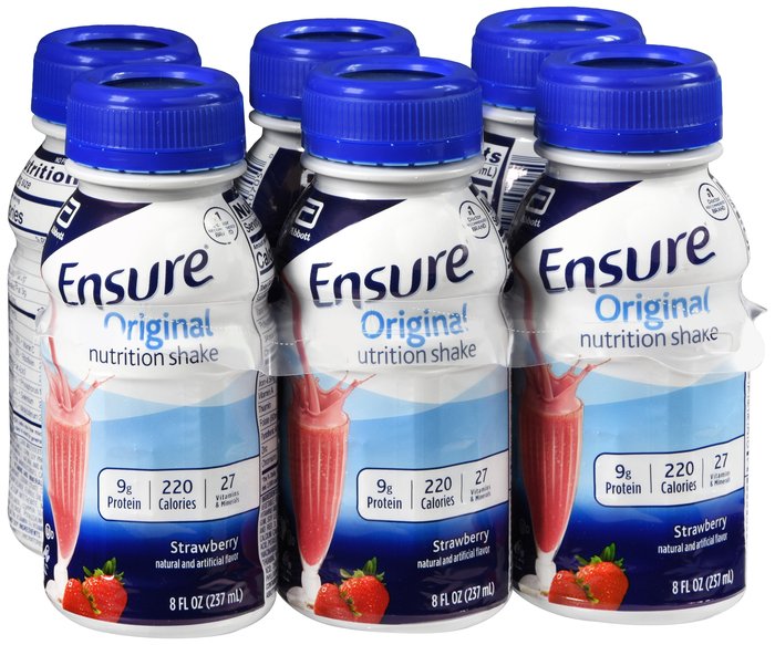 Ensure Liq Strawberry Retail Liquid 6X8 oz By Abbott Nutrition USA 
