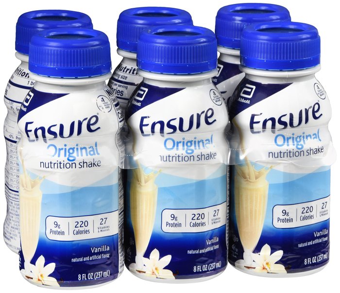 Ensure Liq Vanilla Retail Liquid 6X8 oz By Abbott Nutrition USA 
