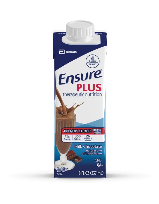 Ensure Plus Chocolate Arc Inst Liquid 24X8 oz By Abbott Nutrition USA 