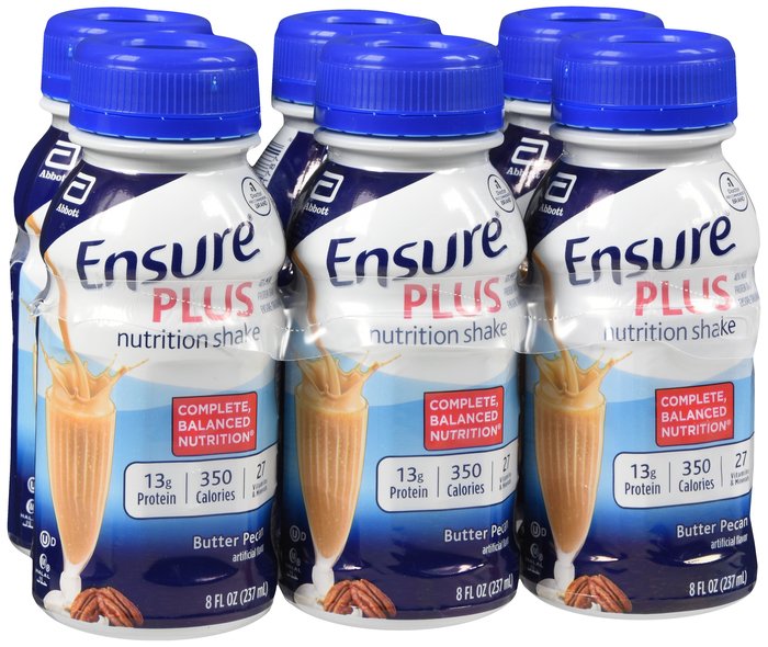Ensure Plus Liq Buttr Pecan Retail Liquid 6X8 oz By Abbott Nutrition USA 