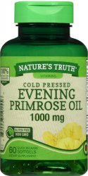 Evening Primrose 100 mg Sgc Soft Gel 100 mg N/T 60 By Rudolph Investment Group T