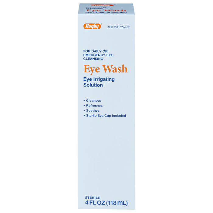 Eye Wash Irrigation Solution Liquid 118 ml By Major Pharma/Rugby USA 